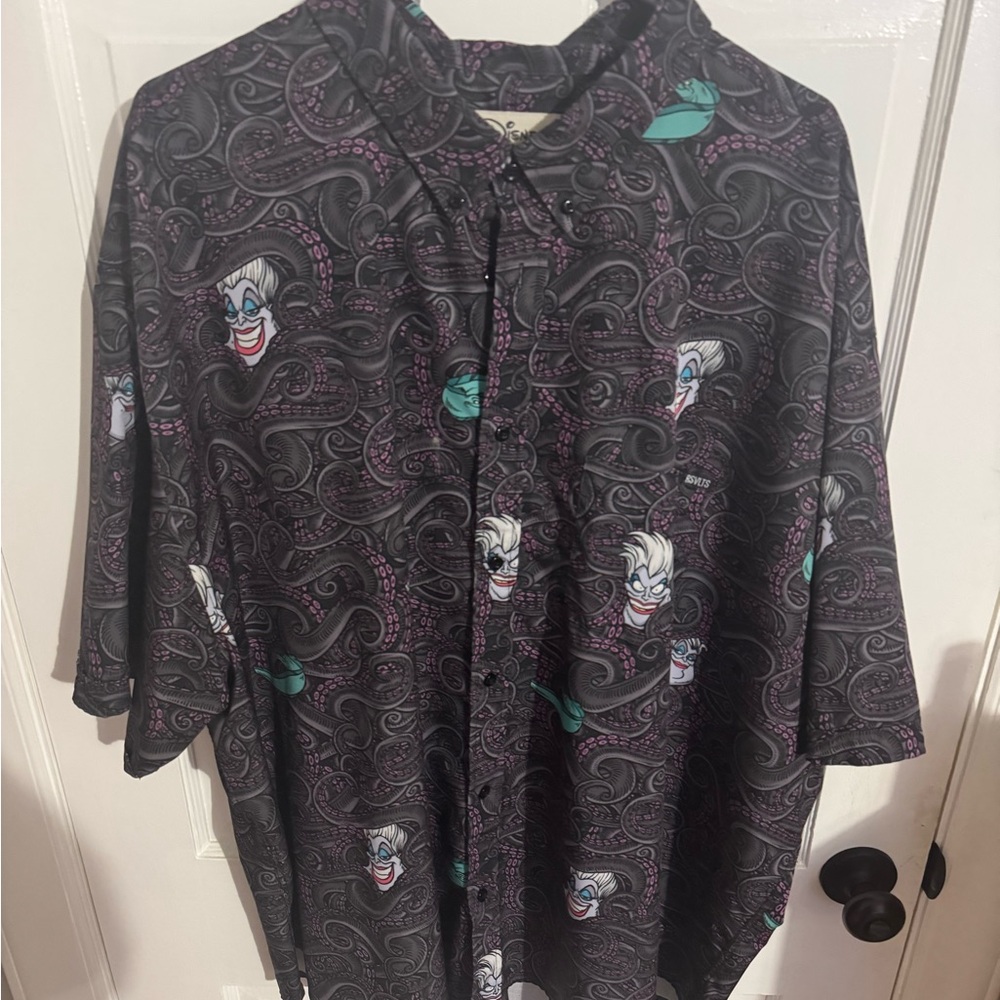 RSVLTS The Little Mermaid Ursula Button Down Shirt
